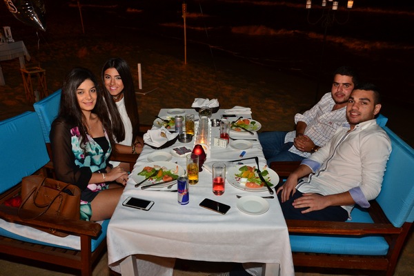 Romantic Beach Dinner at Edde Sands